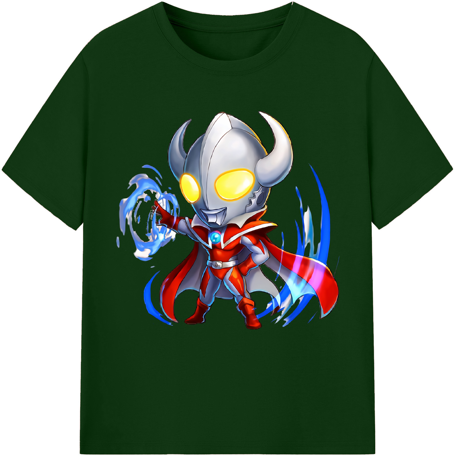 （画像用） ウルトラマン Ultraman 綿100％半袖Tシャツ（フロントプリント）